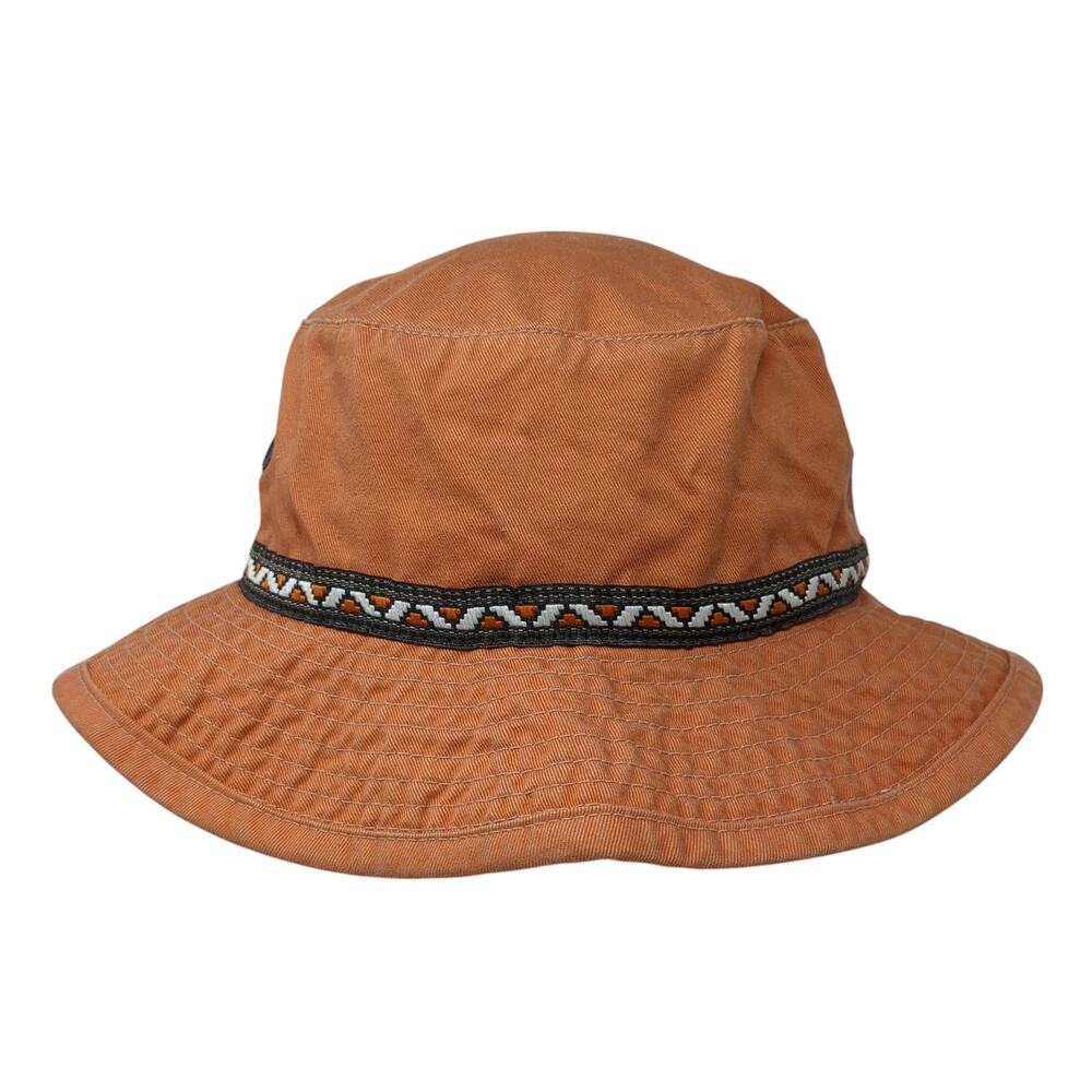 Cherokee Boonie Hat Brown XL Adjustable Chin Strap Solid Outdoor Blank